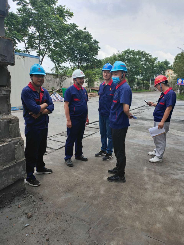 公司開(kāi)展二季度安環(huán)、消防、防汛綜合大檢查