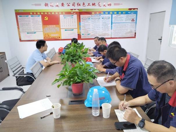 公司開展第三季度安全、環(huán)保、消防綜合檢查 